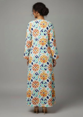 Moroccan Sunrise Tunic Dress
