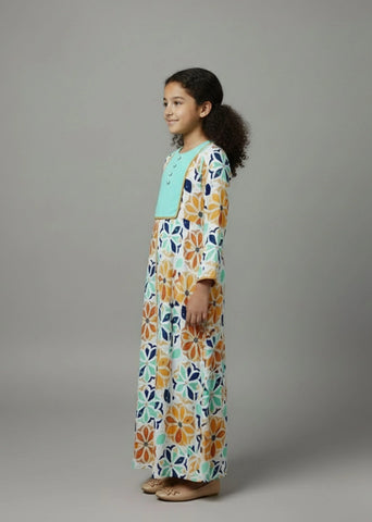 Moroccan Sunrise Jalabia | Mom & Me Duo Set