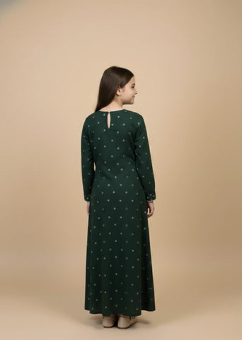 Emerald Green Mini Tunic Dress
