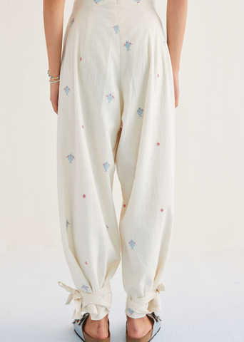 Swim Free Handwoven Kala Cotton Trousers
