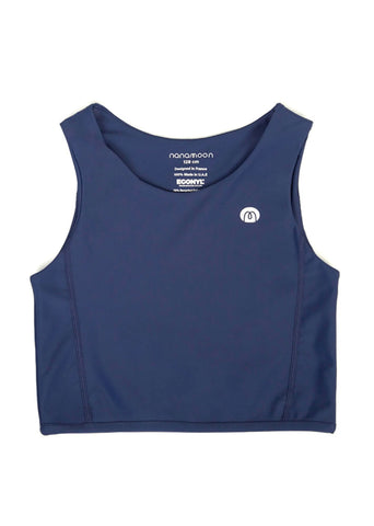 Bold Blueberry Flow Crop Top