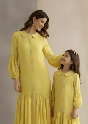 Summer Ray Button-Down Maxi | Mom & Me Duo Set