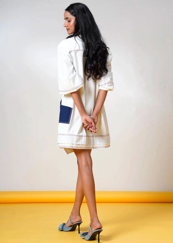 Malik Dream Cotton Denim Dress