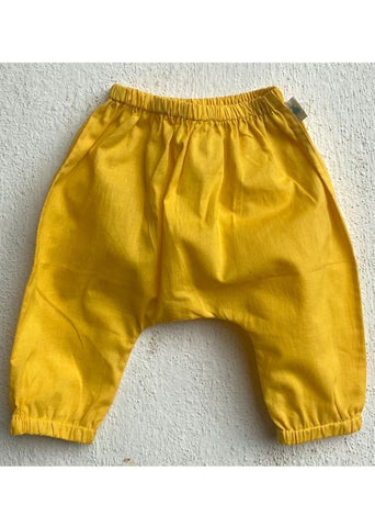 Unisex Organic Patang Kurta With Yellow Pants