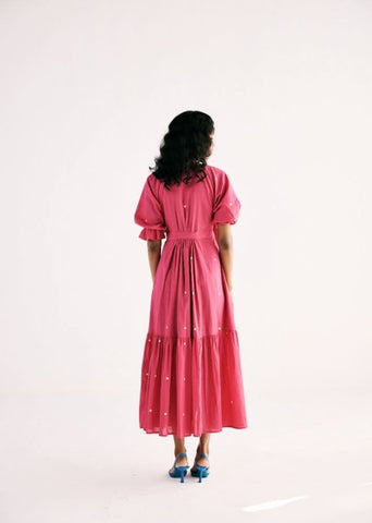 Pink Polka Wrap