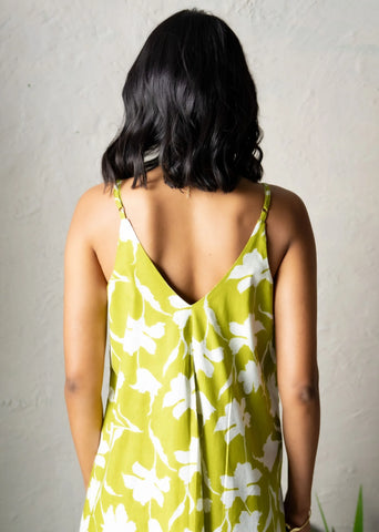 Lime Glow Dress