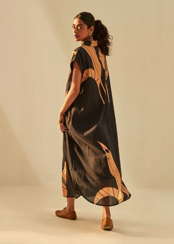 Black Paradise Maxi Dress