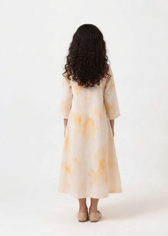 Blush Aura Panel Dress | Mom & Me Duo Set
