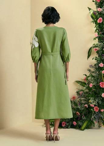 Green Iris Dress
