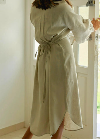 Sana- Italian Linen Dress