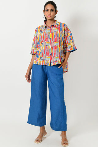 Scribble Linen Co-Ord Set