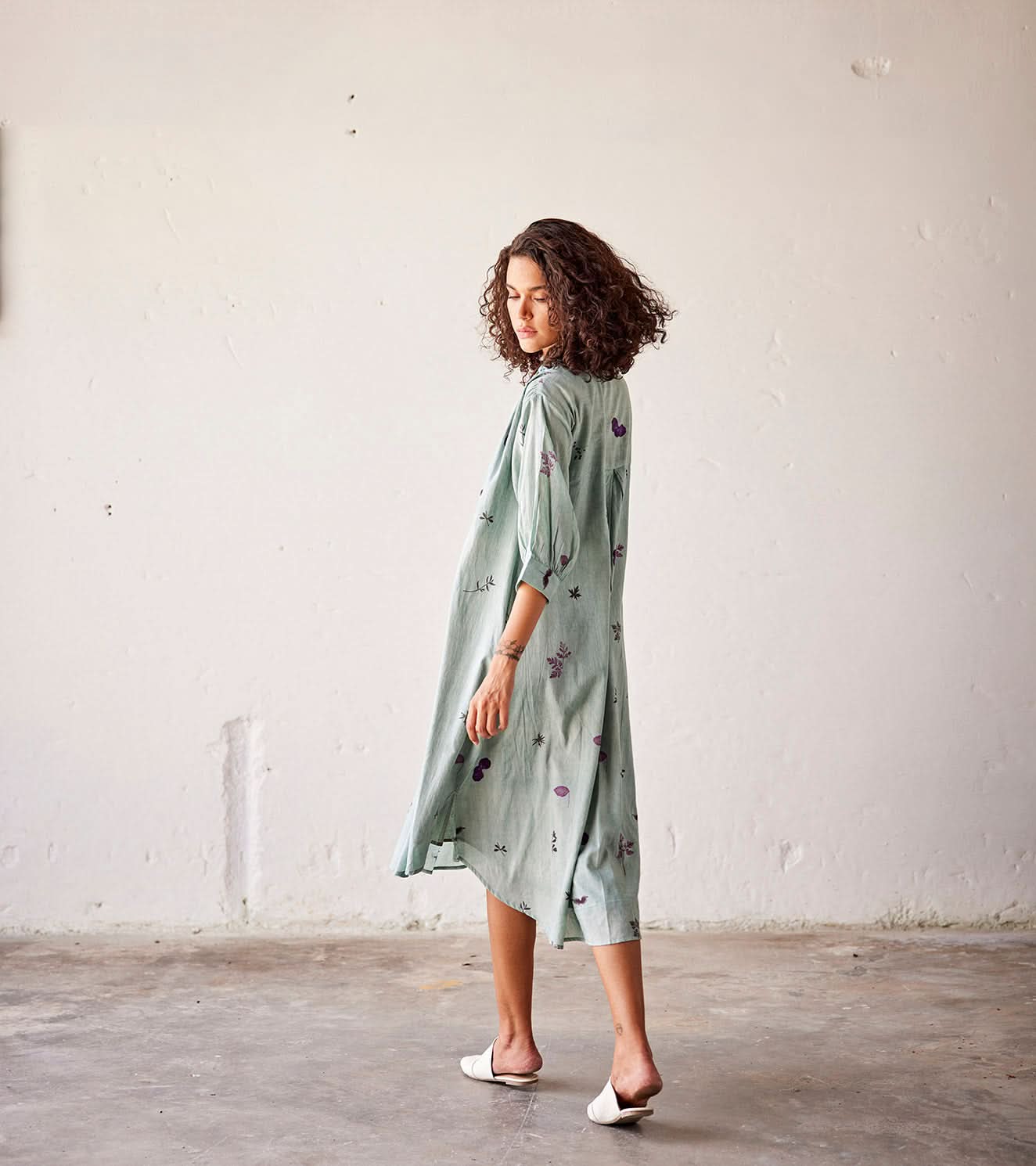 A Model Wearing Multicolor,Pure Cotton Magic Pop curated by Only Ethikal