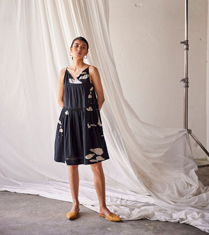 A Model Wearing Multicolor,Pure Cotton Summer's Night curated by Only Ethikal
