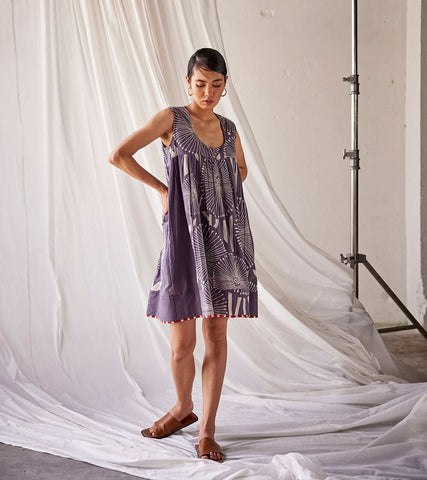 A Model Wearing Multicolor,Pure Cotton Riptide curated by Only Ethikal
