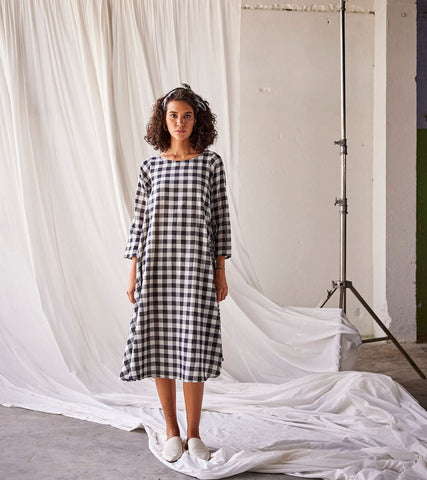 A Model Wearing Multicolor,Cotton Happy Space curated by Only Ethikal